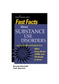 Fast Facts About Substance Use Disorder