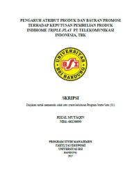 Pengaruh Orientasi Pasar dan Orientasi Kewirausahaan Terhadap Kinerja Pemasaran UMKM Tape Singkong Cimenyan Kabupaten Bandung