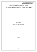MODUL KEPERAWATAN JIWA PRAKTEK PROFESI NERS ANGKATAN XIII