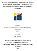 MENINJAU ASPEK KESETARAAN GENDER PADA BUDAYA 
ASIA TENGGARA DALAM FILM RAYA AND THE LAST 
DRAGON MENGGUNAKAN ANALISIS METONIMI DAN 
METAFORA