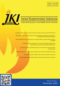 Jurnal Keperawatan Indonesia Vol 23 No 3