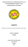 Aplikasi Penyewaan Perlengkapan Alat Outdoor Berbasis Mobile Pada Happines Rent Outdoor