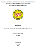 Penerapan Intrusion Detection System Untuk Proteksi Jaringan Komputer Menggunakan Snort 
(Studi Kasus : CV Alfsolution)