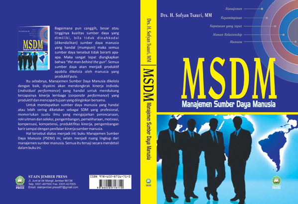 MSDM : Manajemen Sumber Daya Manusia