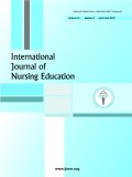 International Journal of Nursing Education Volume 14 No. 2