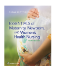 ESSENTIALS of Maternity, Newborn, AND Women’s Health Nursing