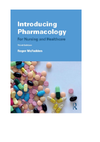 Introducing Pharmacology For Nursing and Healthcare