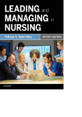 Leading and Managing in Nursing